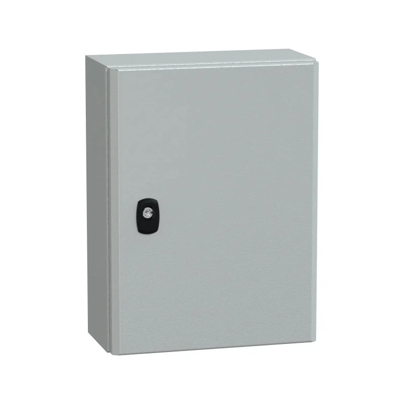 RS PRO PanelSeT S3D Series Steel Wall Box IP66 400 mm x 300 mm x 150 mm NSYS3D4315P