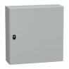 RS PRO PanelSeT S3D Series Steel Wall Box IP66 Grey 600 mm x 600 mm x 200 mm NSYS3D6620P