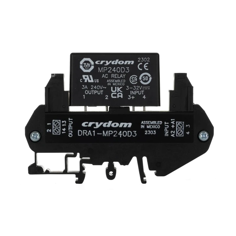 Sensata / Crydom Solid State Interface Relay Control 32V DIN Rail Screw DRA1-MP240D3