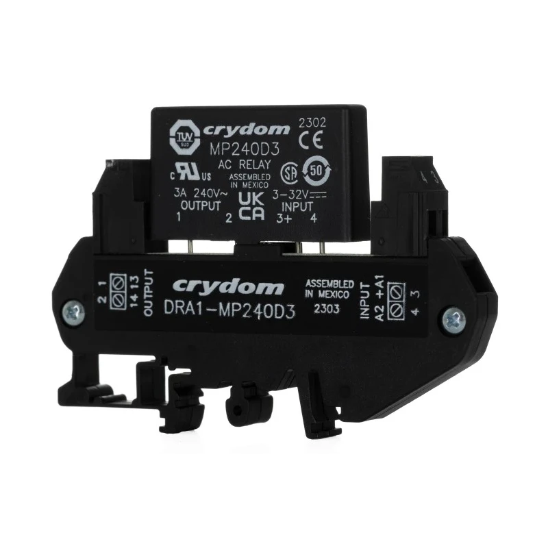 Sensata / Crydom Solid State Interface Relay Control 32V DIN Rail Screw DRA1-MP240D3