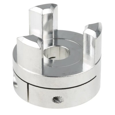 Ruland Aluminium Clamp Style Jaw Flexible Coupler 41.3 mm OD, 12mm Bore, 53 mm Length MJC41-12-A