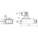 Bosch Rexroth Pressure Switch NC 2 bar to 50 bar 250V AC 2A Port Size 1/4 in R901102754