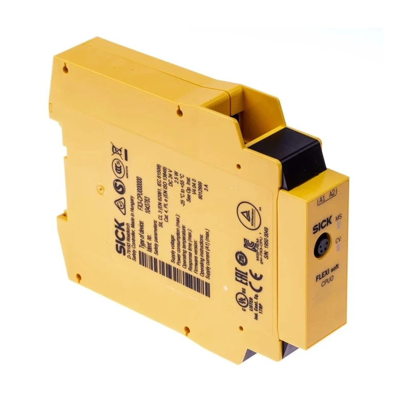 SICK FX3 Series Safety Controller 96 Safety Inputs, 48 Safety Outputs 24V dc FX3-CPU000000