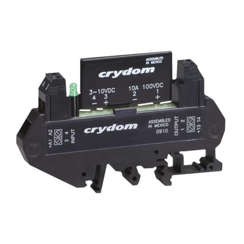 Sensata / Crydom Solid State Interface Relay DIN Rail Mount, Control Voltage 28V DC, 10mm Single Channel DRA1