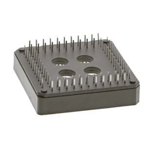 Preci-Dip 1.27 mm Pitch 84 Way DIP Through Hole PLCC IC Socket 540-88-084-24-008