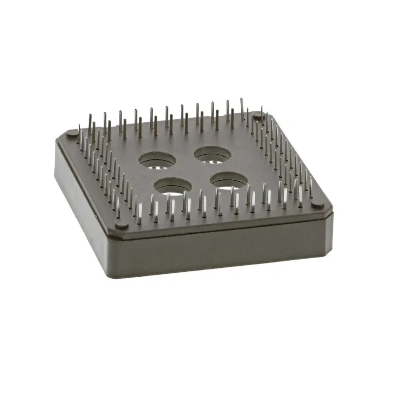 Preci-Dip 1.27 mm Pitch 84 Way DIP Through Hole PLCC IC Socket 540-88-084-24-008