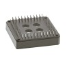 Preci-Dip 1.27 mm Pitch 84 Way DIP Through Hole PLCC IC Socket 540-88-084-24-008