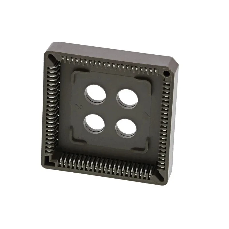 Preci-Dip 1.27 mm Pitch 84 Way DIP Through Hole PLCC IC Socket 540-88-084-24-008