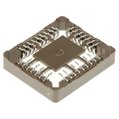 Preci-Dip 1.27 mm Pitch 32 Way Surface Mount Through Hole PLCC IC Socket 540-88-032-17-400