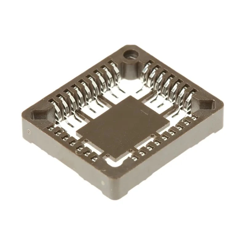Preci-Dip 1.27 mm Pitch 32 Way Surface Mount Through Hole PLCC IC Socket 540-88-032-17-400