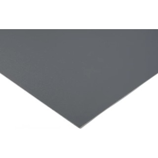 RS PRO Grey PVC Plastic Sheet, 1 m x 500 mm x 30 mm 700-9849
