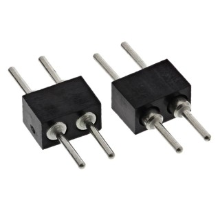 Preci-Dip 830 Series Straight Through Hole Pin Header 2 Contact 2 mm Pitch 1 Row Unshrouded 830-80-002-10-001101