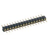 Preci-Dip 830 Series Straight Through Hole Pin Header, 6 Contacts, 2 mm Pitch, 1 Row, Unshrouded 830-80-006-10-001101