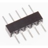 Preci-Dip 830 Series Straight Through Hole Pin Header 5 Contacts 2 mm Pitch 1 Row Unshrouded 830-80-005-10-001101