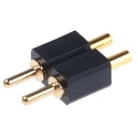 Preci-Dip 811 Series Straight Through Hole Spring Loaded Connector, 2 Contacts, 2.54 mm Pitch, 1 Row 811-S1-002-10-016101
