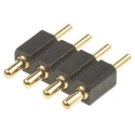 Preci-Dip 811 Series Straight Through Hole Spring Loaded Connector, 4 Contacts, 2.54 mm Pitch, 1 Row 811-S1-004-10-016101