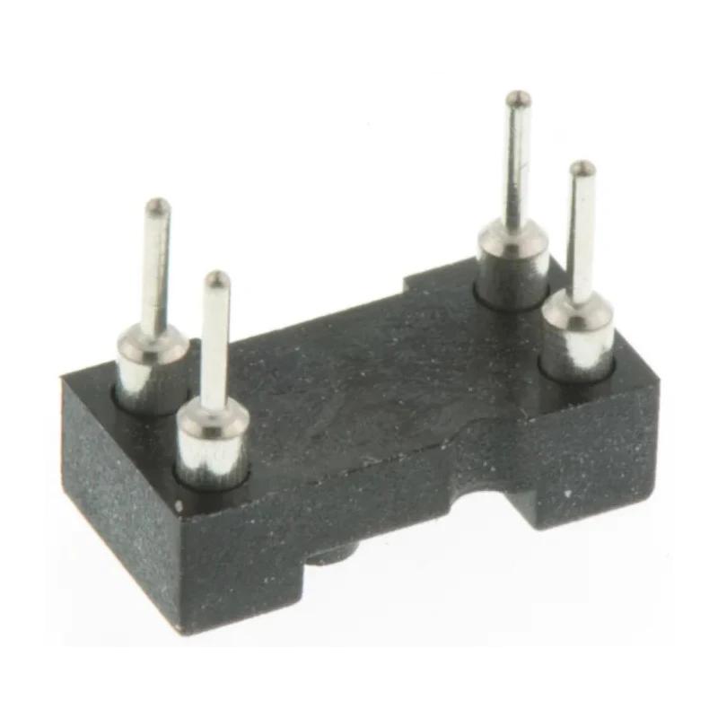 Preci-Dip 2.54 mm Pitch Vertical 4 Way Through Hole Turned Pin Open Frame DIL Socket 1A 110-87-304-41-001101