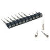 Preci-Dip 8 Way Preci-Dip Straight Through Hole 2.54 mm Pitch Socket Contact Carrier 150V dc, Solder, 3A 712-87-108-41-001101