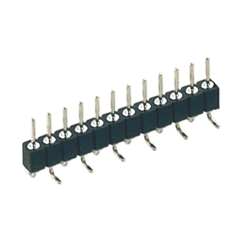 Preci-Dip 830 Series Straight Surface Pin Header 12 Contacts 2 mm Pitch 1 Row Unshrouded 830-80-012-30-001101