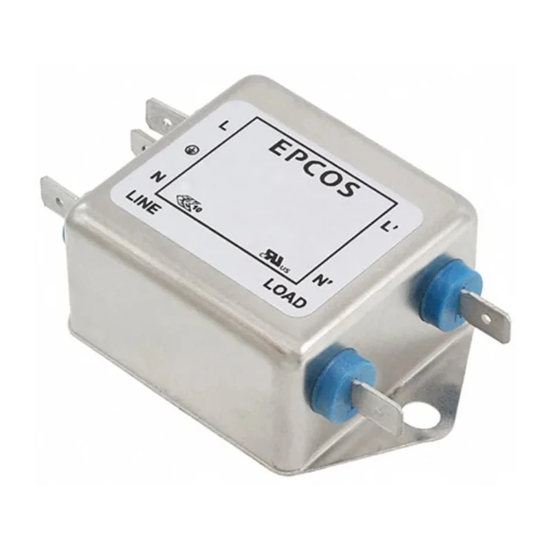 TDK Flange EMC Filter 16 A 250V ac/dc 60Hz Tab Termination Single Phase B84111F0000B116