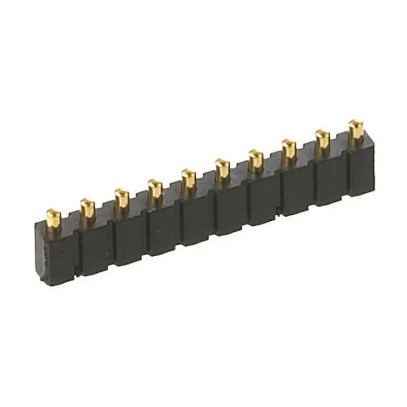 Preci-Dip 811 Series Straight Surface Spring Loaded Connector, 3 Contacts, 2.54 mm Pitch, 1 Row 811-S1-003-30-016191