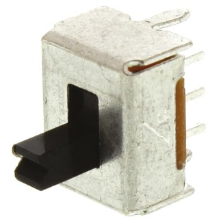 KNITTER-SWITCH PCB Slide Switch DPDT Latching 100mA Silver over Nickel Plated Copper Alloy MFP213N