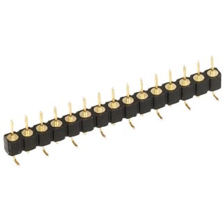 Preci-Dip 350 Series Straight Surface Pin Header 8 Contacts 2.54 mm Pitch 1 Row Unshrouded 350-80-108-00-106191
