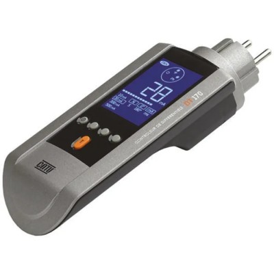 Catu Earth Tester DT170 CAT III 600V with LCD Display Phase Angle, Starting Time, Voltage & Network Conformity DT170
