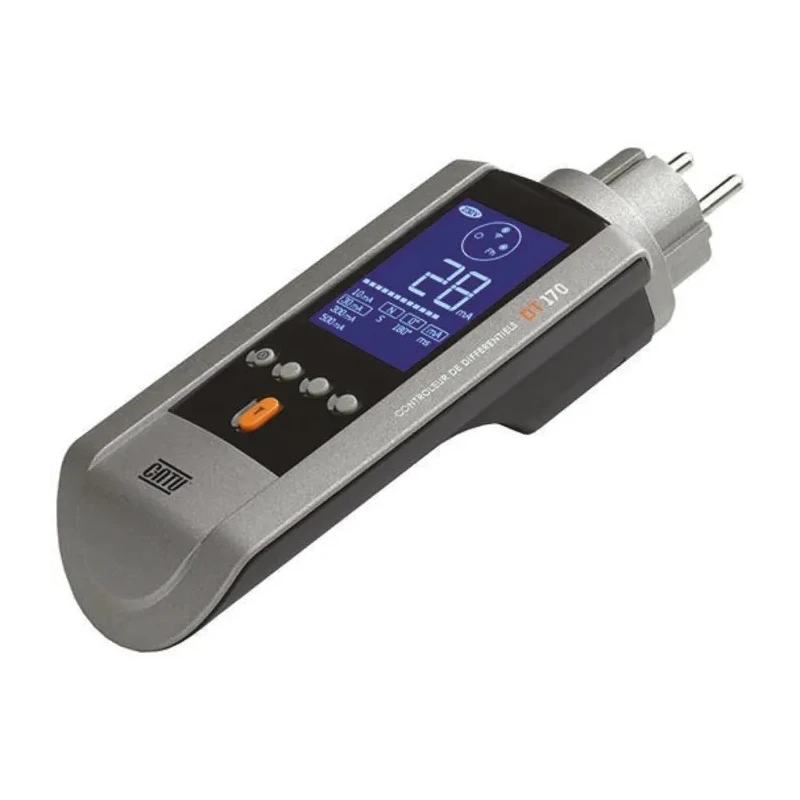 Catu Earth Tester DT170 CAT III 600V with LCD Display Phase Angle, Starting Time, Voltage & Network Conformity DT170