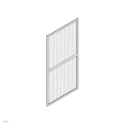 Bosch Rexroth Safety Door EcoSafe Aluminium 1.8 m Height 1 m Width 3842554281