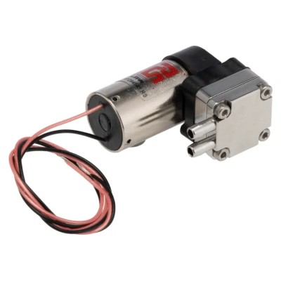 RS Pro Diaphragm Electric Positive Displacement Pump 0.4L/min, -500/800 mBar, 1.5-5V, Aluminium Body 702-6898