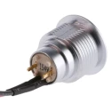 ITW Switches 57M Series Illuminated Panel Push Button Switch Silver, 16 mm Cutout, SPST, IP67 57M 511G