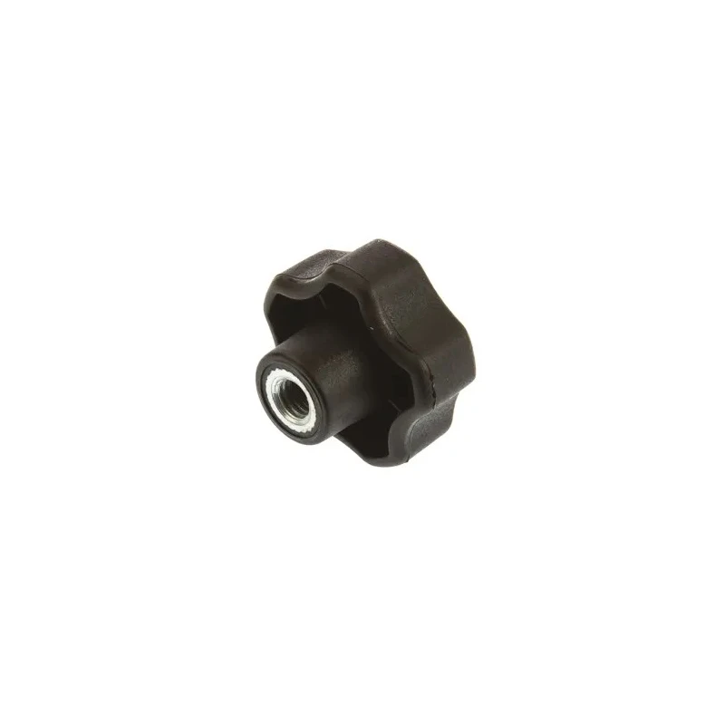 RS PRO Black Polypropylene Multiple Lobes Clamping Knob M8 Threaded Hole 40 mm Diameter 702-7598