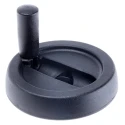 RS PRO Black Nylon Hand Wheel 80 mm Diameter 702-7857