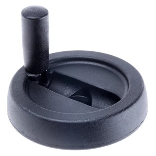 RS PRO Black Nylon Hand Wheel 80 mm Diameter 702-7857