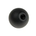 RS PRO Black Polyamide 6 Ball Clamping Knob, Threaded Hole 32 mm Diameter 702-7800