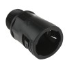 Adaptaflex Black Conduit Fitting, 21 mm Nominal Size, M20 Thread, Polyamide 66, IP66 Rated 7TCA296000R0585 AL21/M20/A/BL