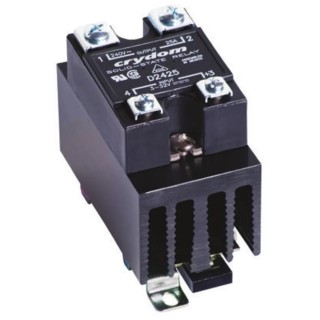 Crydom Solid State Relay DIN Rail Mount 24 A Load 280 V AC Load 32 V Control HS301DR