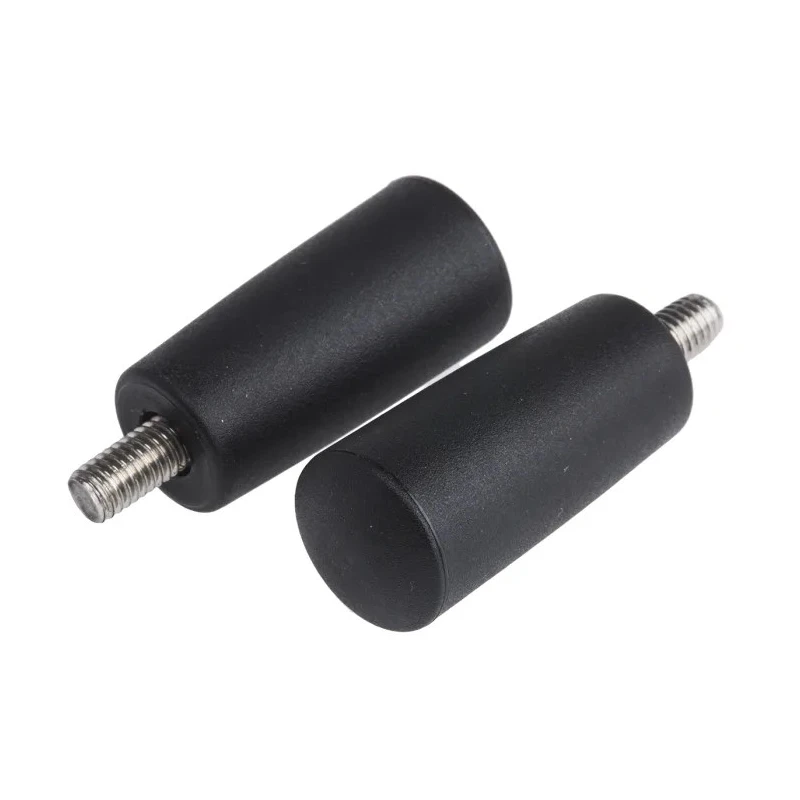 RS PRO Tapered Handle Male Thread M8 x 10 mm Fibreglass Reinforced Nylon Black 65mm Length 702-7774