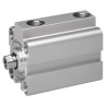 EMERSON ? AVENTICS Pneumatic Compact Cylinder KHZ Series 100mm Bore, 25mm Stroke, Double Acting 0822010694