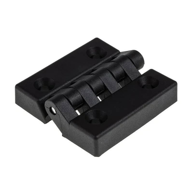 RS PRO Matt Nylon Butt Hinge with Knuckle Pin, Screw Fixing, 64mm x 64mm x 13mm 702-7831