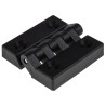 RS PRO Matt Nylon Butt Hinge with Knuckle Pin, Screw Fixing, 64mm x 64mm x 13mm 702-7831