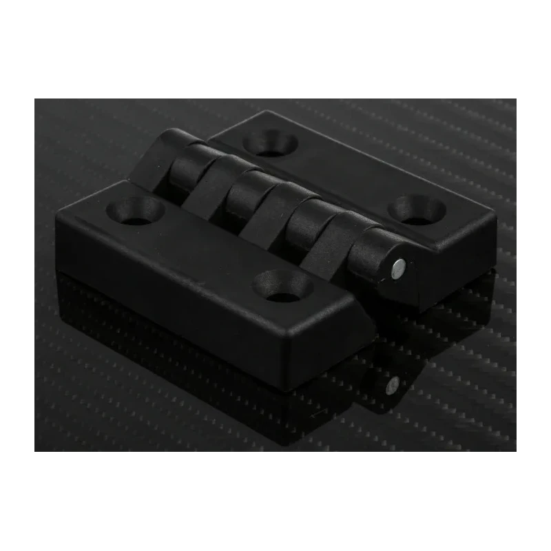 RS PRO Matt Nylon Butt Hinge with Knuckle Pin, Screw Fixing, 64mm x 64mm x 13mm 702-7831