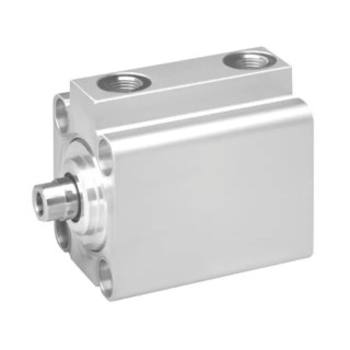 EMERSON ? AVENTICS Pneumatic Compact Cylinder 12mm Bore, 10mm Stroke, KHZ Series, Double Acting, Stainless Steel 0822010501