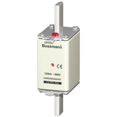 Eaton Centred Tag Fuse NH1 80A 500V AC High Rupture Capacity Dual Indication Blade Tag 80NHG01B