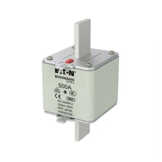 Eaton 500A Centred Tag Fuse NH01 High Rupture Capacity 500V AC 500NHG3B