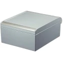 ROLEC AluCASE Grey Die Cast Aluminium Instrument Case 90mm x 170mm x 200mm 191.170.111