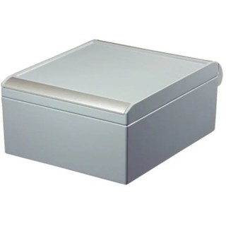 ROLEC AluCASE Grey Die Cast Aluminium Instrument Case 90mm x 170mm x 200mm 191.170.111