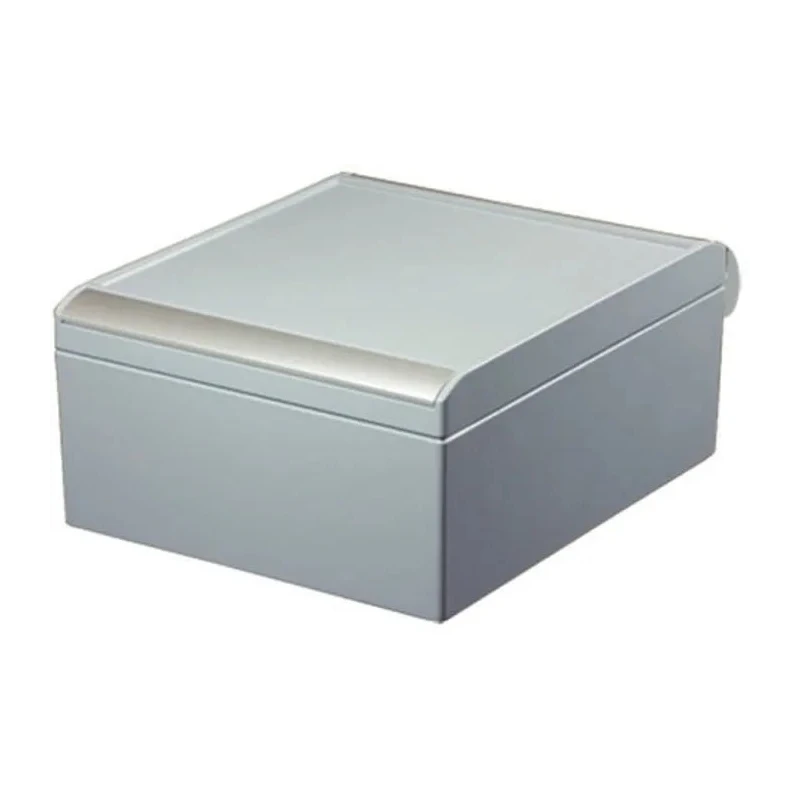 ROLEC AluCASE Grey Die Cast Aluminium Instrument Case 90mm x 170mm x 200mm 191.170.111