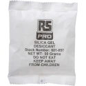 RS PRO Silica Gel Desiccant 50 g Moisture Absorbent Packet 85 x 130 mm 601-057
